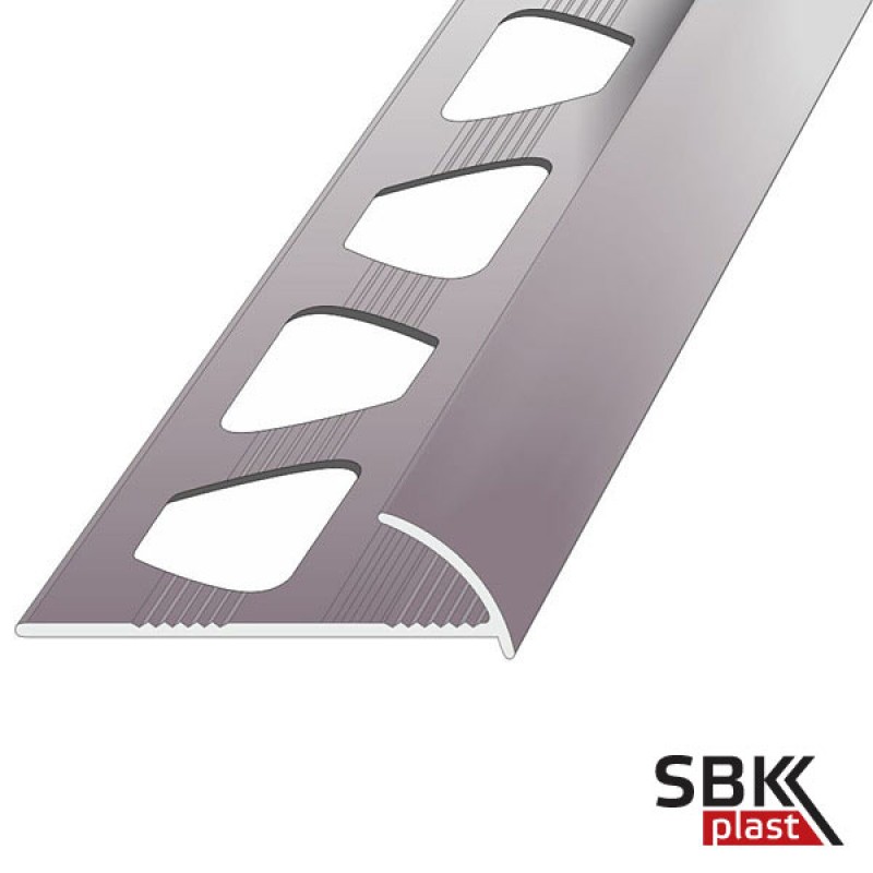 ПО-9 Раскладка алюминиевая для наружных углов керамической плитки