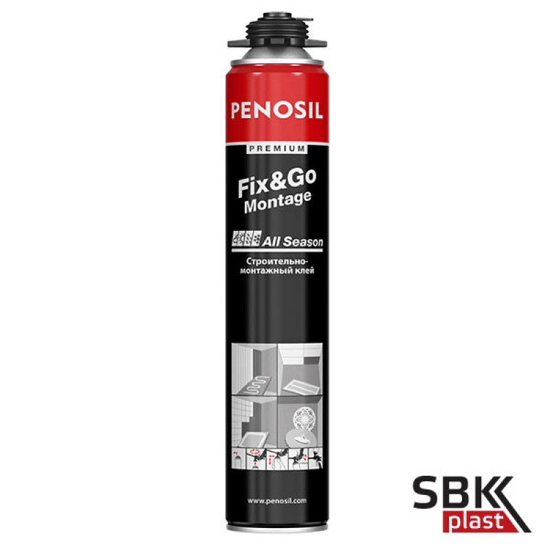 Penosil Premium Fix&Go Montage профессиональная монтажный клей-пена 750 мл
