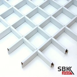 Подвесной потолок Грильято белый матовый 50х50 мм Подвесной потолок Грильято белый матовый 50х50 мм