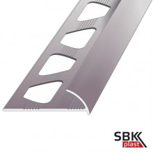 ПО-8 алюминиевый профиль для наружных углов керамической плитки 8мм