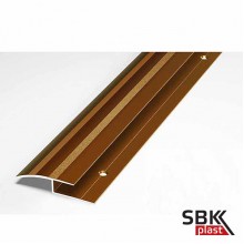 ПР-15 порог-кант алюминиевый разноуровневый 40 мм