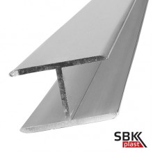 Алюминиевый Н образный  профиль Двутавр   30х20х30х1.5 мм      под 17 мм