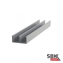 Алюминиевый профиль Ш-образный 15.6х6.8х1.2 мм  ал 265