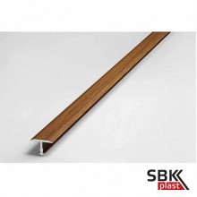 ПС-09 порог-стык гнущийся алюминиевый одноуровневый 13 мм