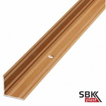 ПУ-05-1 порог алюминиевый угловой внутренний на ступени 20х20 мм