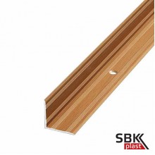 ПУ-05 порог алюминиевый внутренний угловой на ступени 20х20 мм