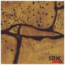 Акватон Камень Янтарный МДФ панель стеновая листовая 1220х2440 мм