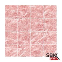 Акватон Мрамор розовый ХДФ панель стеновая  влагостойкая листовая 1220х2440 мм