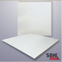 Алюминиевая потолочная кассета для подвесных потолков Армстронг ( Armstrong )  белая гладкая 600х600мм 