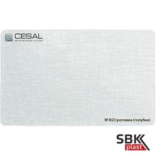 Cesal кассета B23 рогожка голубая 300х300 мм