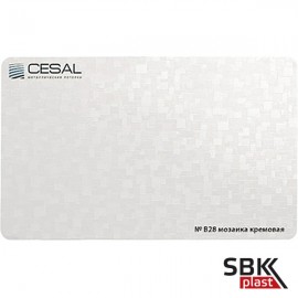 Cesal кассета B28 мозаика кремовая 300х300 мм Cesal кассета B28 мозаика кремовая 300х300 мм