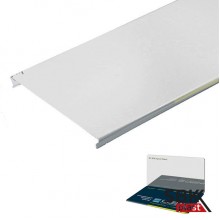 Cesal 100S A08 Хром Люкс потолок подвесной реечный 3 м