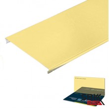 Cesal 100S A09 Золото Люкс потолок подвесной реечный 3 м