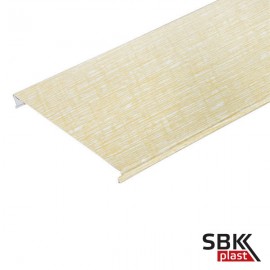 Cesal 100S B18 Рогожка темная потолок подвесной реечный 3 м Cesal 100S B18 Рогожка темная потолок подвесной реечный 3 м