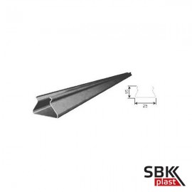 Cesal S-25 C07 Бежевый металлик вставка в реечный потолок 3 м Cesal S-25 C07 Бежевый металлик вставка в реечный потолок 3 м