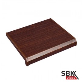 Подоконник ПВХ  премиум класса  Данке Махагон глянец ( Danke Мahagon) Подоконник ПВХ  премиум класса  Данке Махагон глянец ( Danke Мahagon)