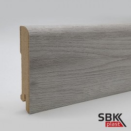 Deartio Best Дуб янтарный светло-серый B202-05 плинтус МДФ напольный прямой 80х16х2050 мм Deartio Best Дуб янтарный светло-серый B202-05 плинтус МДФ напольный прямой 80х16х2050 мм