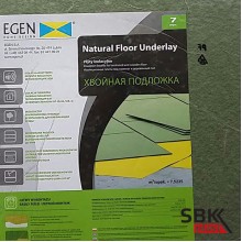 Egen Natural Floor Underlay 7 мм хвойная подложка для напольных покрытий Egen Natural Floor Underlay 7 мм хвойная подложка для напольных покрытий