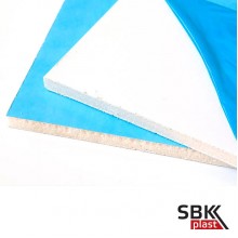 Сэндвич-панель ПВХ  белая 3000х1500х10 мм ( откосная )