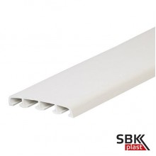 Нащельник ПВХ  жесткий для обромления пластиковых окон и дверей  ( наличник ПВХ ) 78х10мм