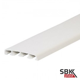 Нащельник ПВХ  жесткий для обромления пластиковых окон и дверей  ( наличник ПВХ ) 78х10мм