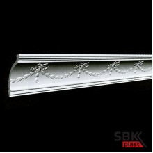 Glanzepol GP-01 плинтус потолочный пенопластовый