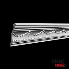 Glanzepol GP-12 плинтус потолочный пенопластовый