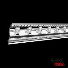 Glanzepol GP-18 плинтус потолочный пенопластовый