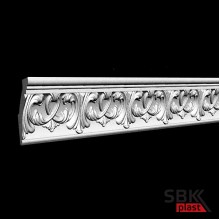 Glanzepol GP-28 плинтус потолочный пенопластовый