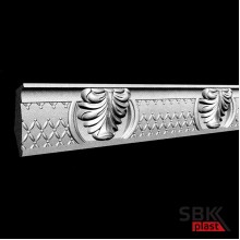 Glanzepol GP-35 плинтус потолочный пенопластовый