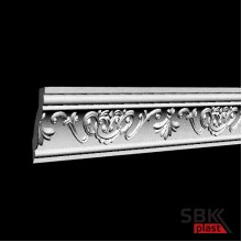 Glanzepol GP-36 плинтус потолочный пенопластовый