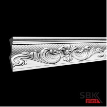 Glanzepol GP-39 плинтус потолочный пенопластовый