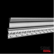 Glanzepol GP-41 плинтус потолочный пенопластовый