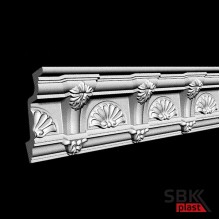 Glanzepol GP-43 плинтус потолочный пенопластовый