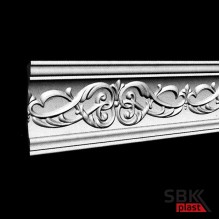 Glanzepol GP-49 плинтус потолочный пенопластовый