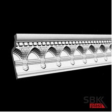 Glanzepol GP-57 плинтус потолочный пенопластовый
