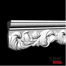 Glanzepol GP-59 плинтус потолочный пенопластовый