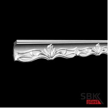 Glanzepol GP-66 плинтус потолочный пенопластовый