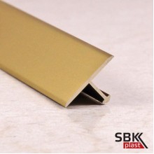 ЛПТ-13 латунный Т-образный профиль для стыковки напольных покрытий