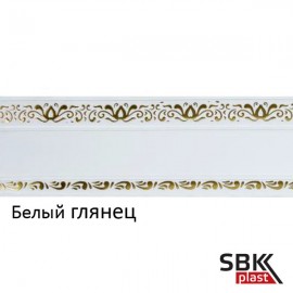 Legrand Гармония Белый глянец прямой карниз потолочный для штор Legrand Гармония Белый глянец прямой карниз потолочный для штор