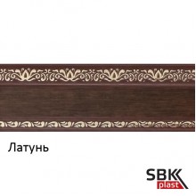 Legrand Гармония Латунь прямой карниз потолочный для штор
