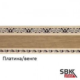 Legrand Гармония Платина венге прямой карниз потолочный для штор Legrand Гармония Платина венге прямой карниз потолочный для штор