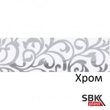 Legrand Идиллия Хром карниз потолочный для штор