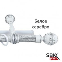 Legrand Валанс Белое серебро карниз настенный для штор