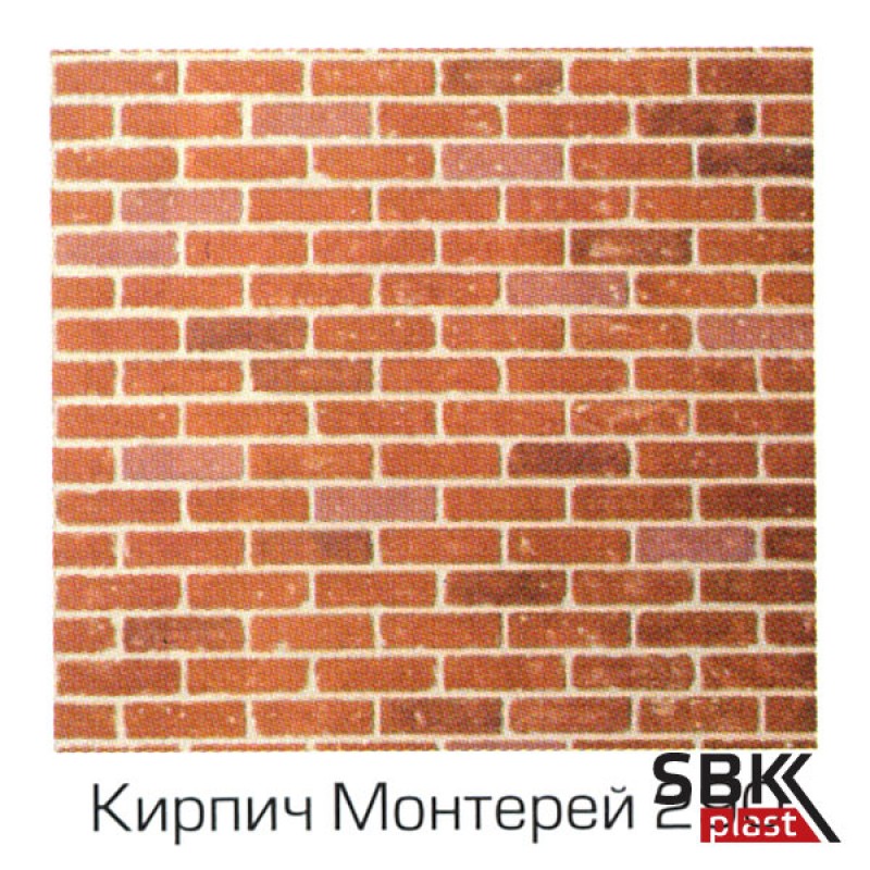 LP Кирпич монтерей 290 декоративная стеновая листовая панель 1220х2440 мм