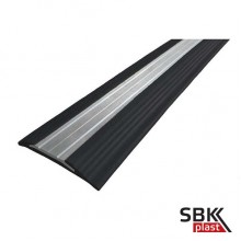 Противоскользящая накладная полоса NoSlipper с алюминиевой вставкой