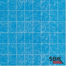 Панель стеновая листовая  ХДФ 30501 Лазурный мрамор 15х20 см