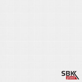Панель стеновая листовая  ХДФ  39419 Кафель белоснежный 10х10 см  Панель стеновая листовая  ХДФ  39419 Кафель белоснежный 10х10 см