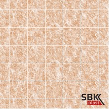 Панель стеновая листовая  ХДФ Мрамор терракота 20х20 см