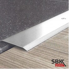 Стыкоперекрывающий одноуровневый профиль полированный ПС30-НСП из нержавеющей стали